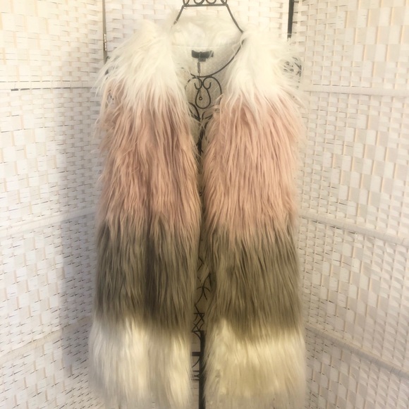 Joseph Allen Jackets & Blazers - ✅ JOSEPH A. 🤎faux fur long  vest